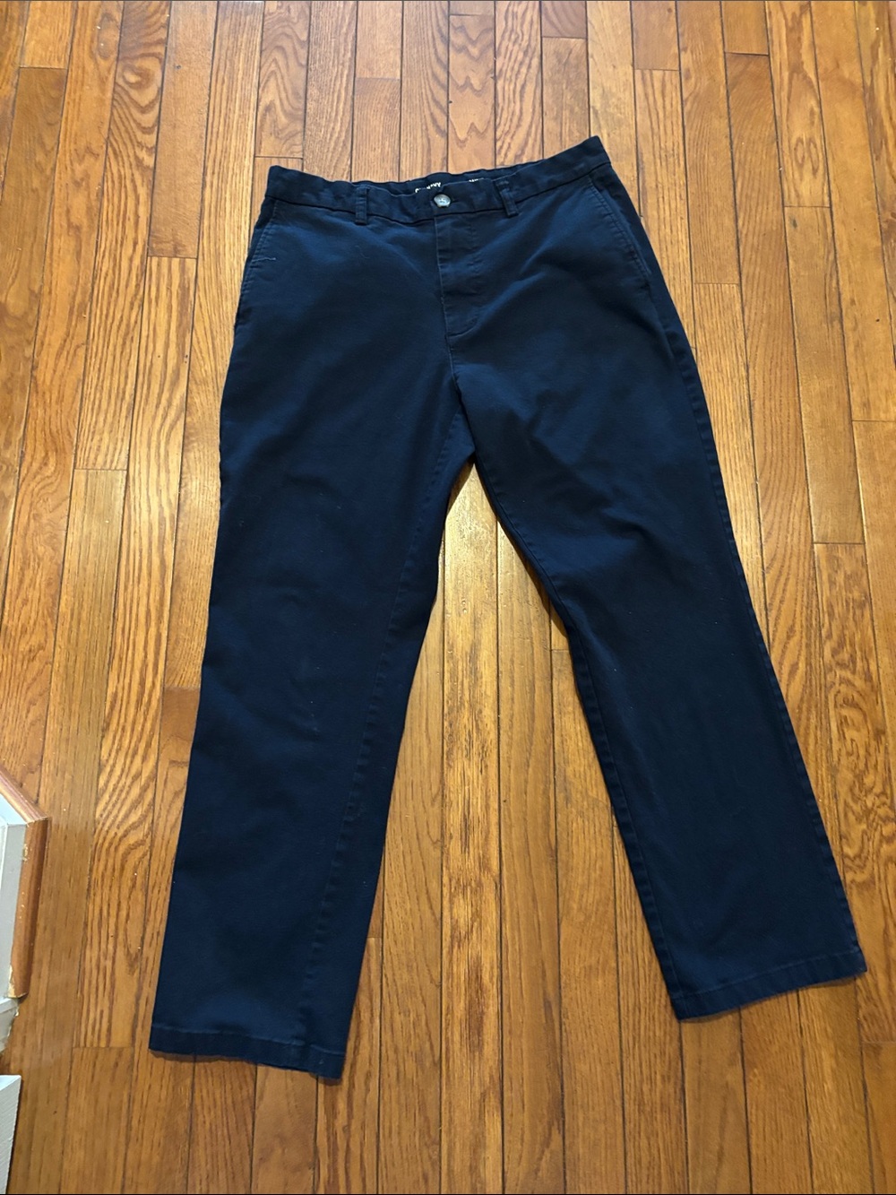 Old Navy Men's Navy Straight Fit Chinos Flex Stretch